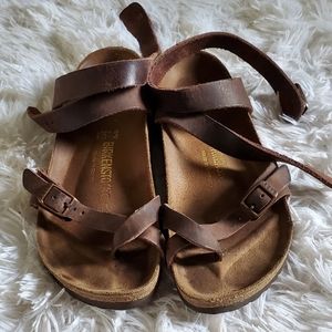 Birkenstock Yara Oiled Leather Sandals